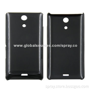 Black PC Cases for Sony Xperia ZR C5502, Ultra-slim and Lightweight